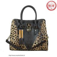 michael kors logo signature leopard groot koffie bakken Goede Verkoop s0vkg212